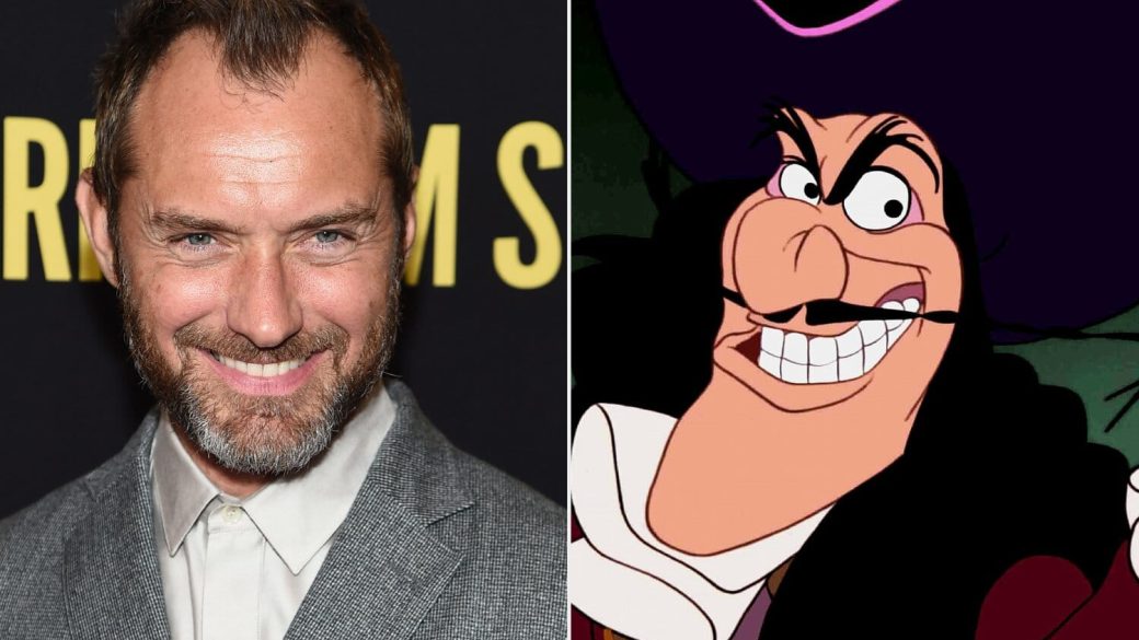 jude law hook kapitany pan peter film 2021