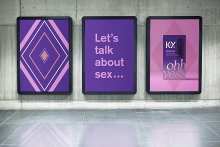 A K-Y síkosítója stilizált, vagina alakú logóval született újjá