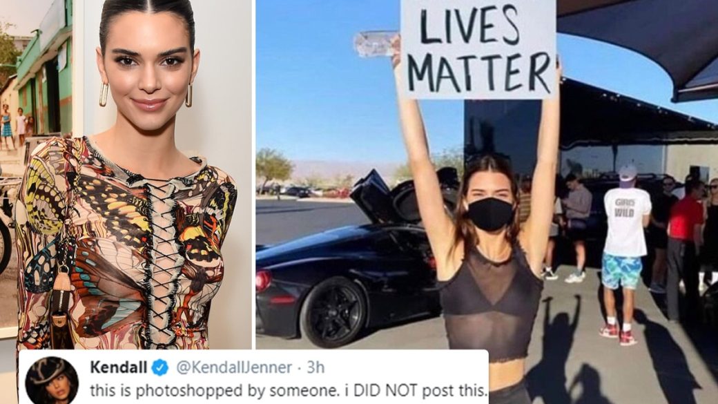 kendall jenner black lives matter