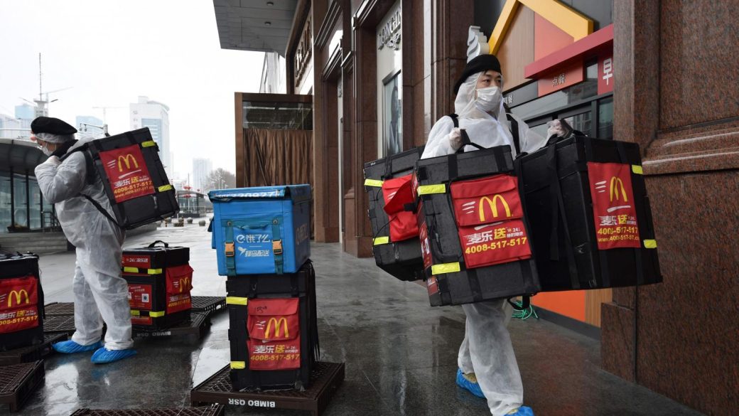 mcdonalds hamburger recept koronavirus karanten
