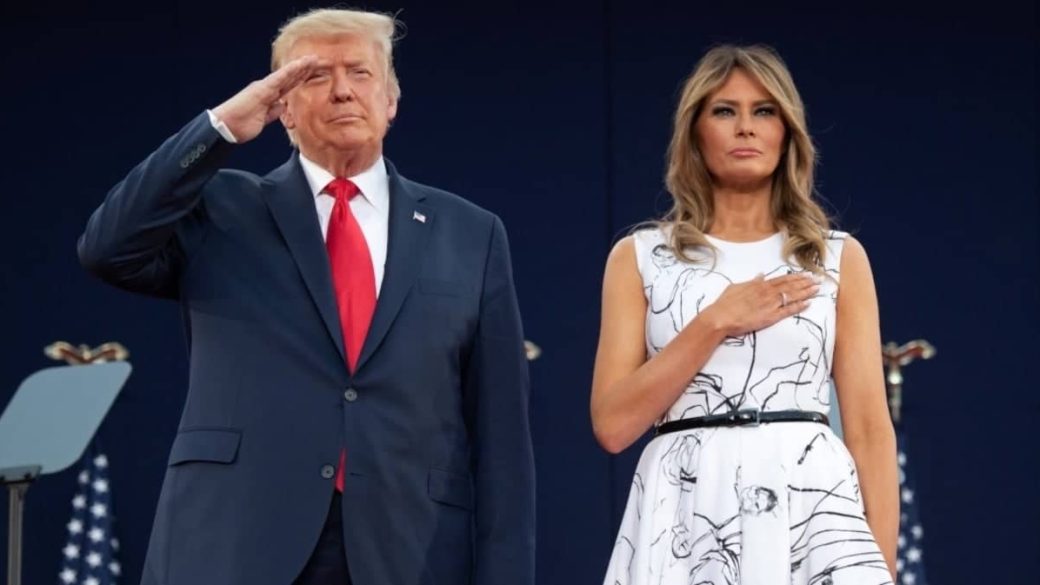melania dress