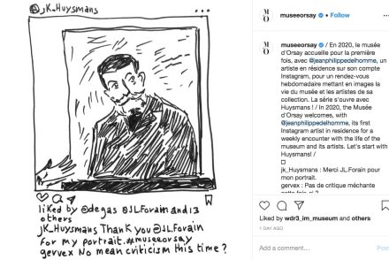 „Ha száz éve lett volna már közösségi média, ma nem létezne a kritika műfaja” – a Musée d’Orsay bemutatja a leghíresebb művészek Instagram-profilját