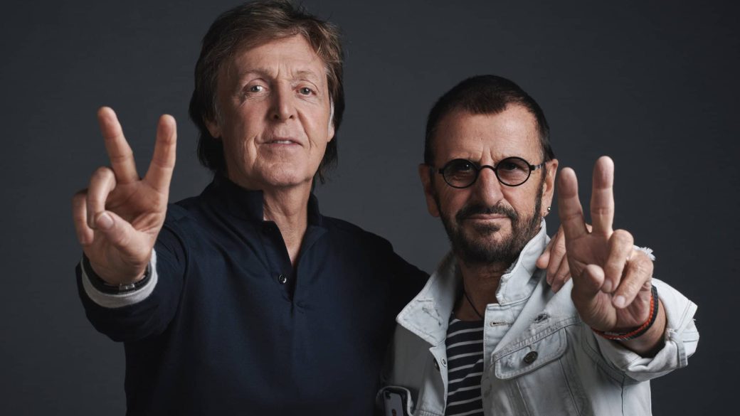 paul mccartney ringo starr angels in disguise the beatles