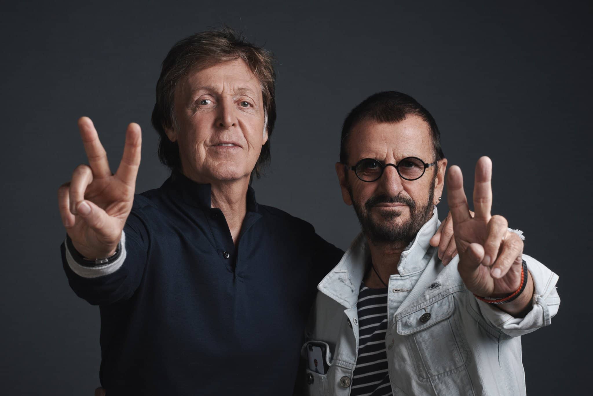 Paul Mccartney Ringo Starr Angels In Disguise The Beatles