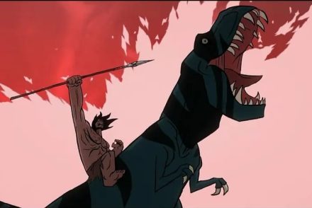 Primal: az utolsó utáni némafilmben egy ősember dinoszauruszon lovagol
