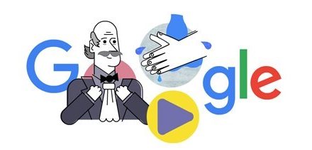 Semmelweis Ignác, a kézmosás „atyja” előtt tiszteleg a Google
