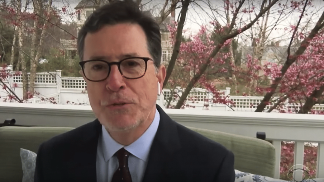 stephen colbert late show trump