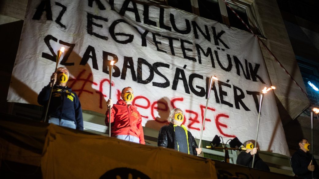 szfe sztrajk blokad szinmuveszeti egyetem novak emil szarka gabor vidnyanszky attila