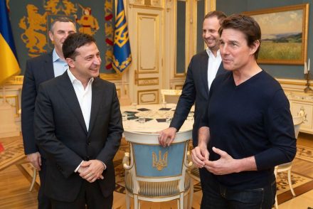 Videó: Tom Cruise beugrott az ukrán miniszterelnökhöz látogatóba