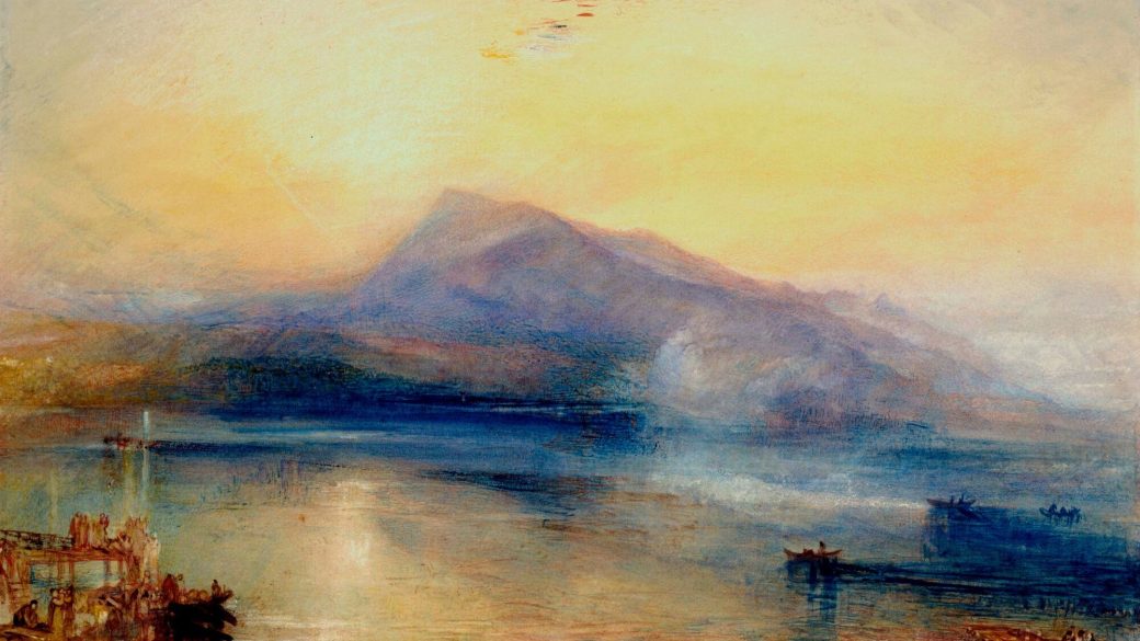 turner festmenyek rigi hegy