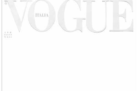 Miért jelenik meg az áprilisi olasz Vogue magazin teljesen fehér címlappal?