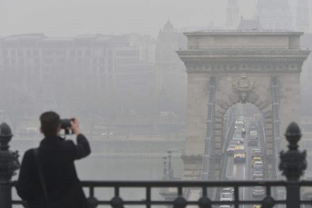 A szmog miatt egészségtelen Budapest utcáin lenni