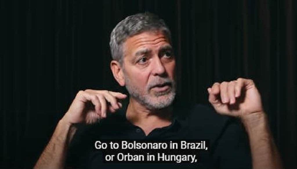 george clooney orban viktor jair bolsonaro