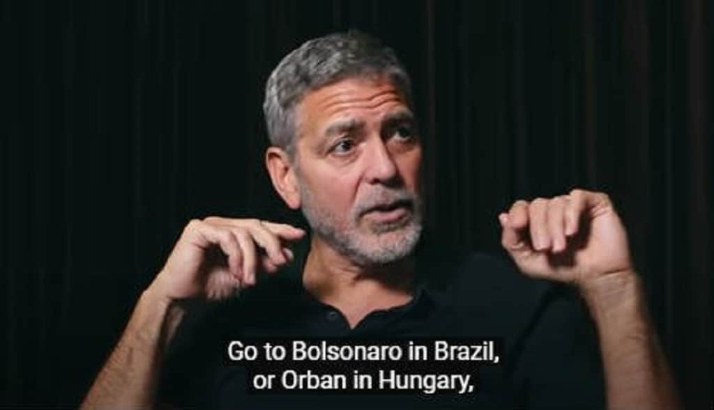 George Clooney Orban Viktor Jair Bolsonaro