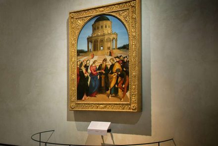 Másolatban újra látható eredeti helyén Raffaello egyik fő műve, a Mária eljegyzése