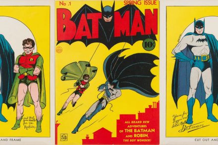 Több mint félmilliárd forintért kelt el az első Batman-képregény