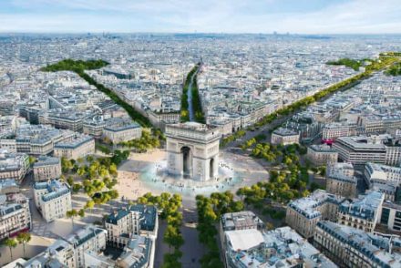 A Champs-Élysées nagy részét zöldterületté alakítják a párizsi olimpia után