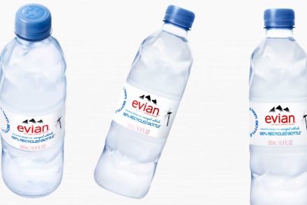 Virgil Abloh környezetbarát palackot tervezett az Evian számára