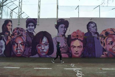 A madridiak megmentették az átfestésre ítélt feminista falfestményt