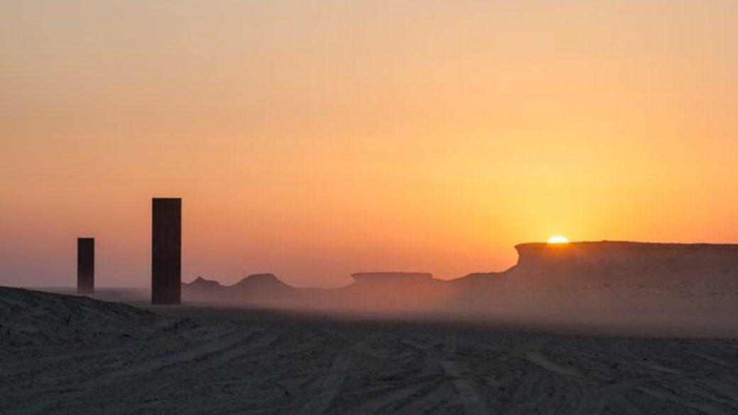 richard serra katar oszlopok