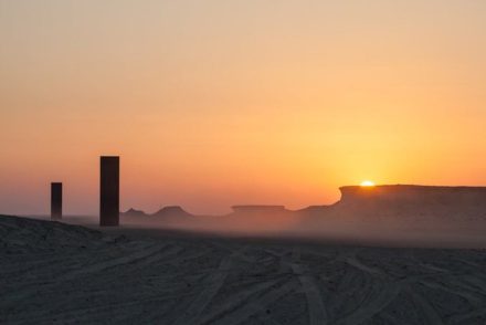 Richard Serra szobrait a rongálók még a sivatag közepén is megtalálják