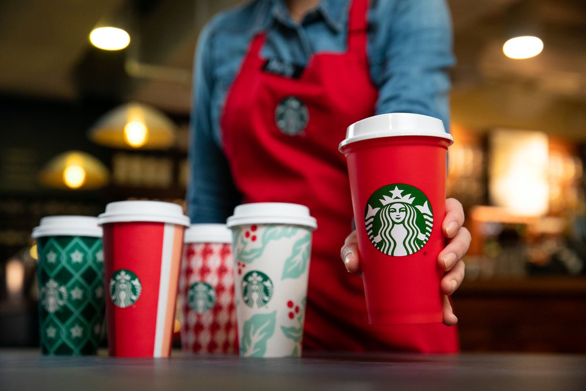 Starbucks Pohar Kiszolgalas Huzott Szem Kinai