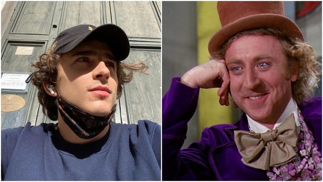 timothee chalamet willy wonka szerep