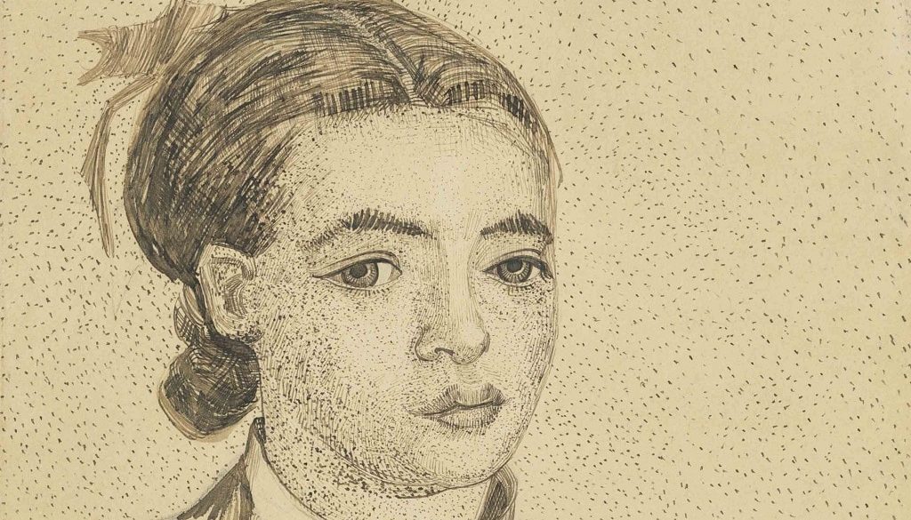 vincent van gogh La Mousme festmenyek arveres aukcio papirrajzok