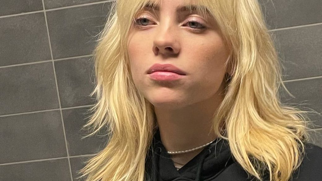 billie eilish uj szoke frizura