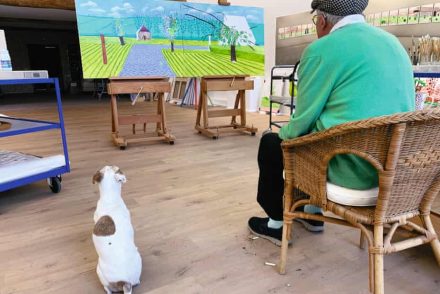 David Hockney iPadjén készült karanténfestményeiből nyílt kiállítása életének legfontosabbika