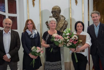 Gereg Mónika férfiszabó kapta idén a Várkonyi Zoltán-emlékdíjat