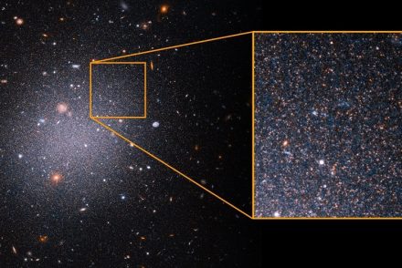 A sötét anyag hiányát azonosította egy galaxisban a Hubble