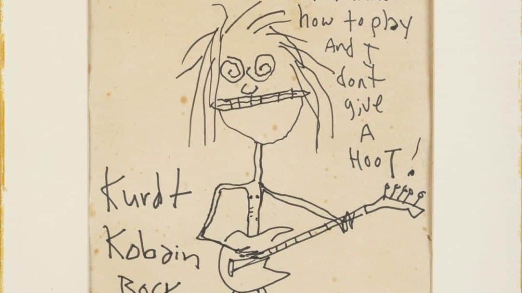 kurt cobain karikatura arveres