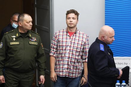 Raman Prataszevics belügyi sajtótájékoztatón beszélt arról, hogy jól érzi magát