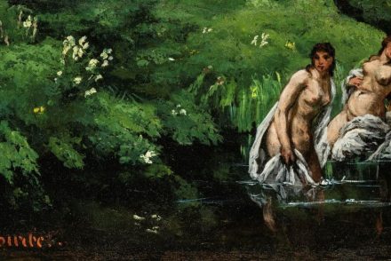 Újra Magyarországra került Gustave Courbet Fürdőzők az erdőben című festménye