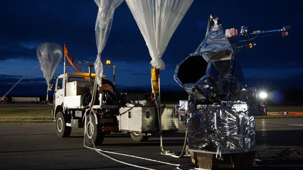 superbit ballon teleszkop urkutatas csillagaszat