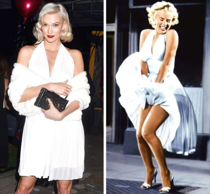 Hiressegek Ujraalkotnak Ikonikus Sztarok Karlie Kloss Marilyn Monroe