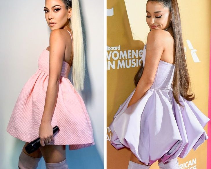 hiressegek ujraalkotnak ikonikus sztarok kourtney kardashian ariana grande