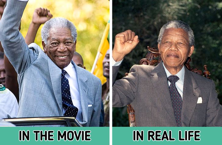 Hiressegek Valos Karakterek Morgan Freeman Nelson Mandela