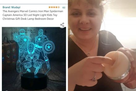 Szuperhősös lámpát rendelt kisfiának, szexjátékot küldtek