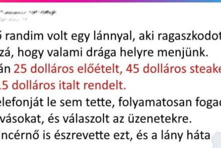 19 ember, aki elment élete legrosszabb első randijára, de egy jó sztorival távozott, amit elmesélhet