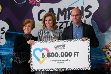 Áder Jánosék Regőczi Alapítványát támogatja a debreceni Campus Fesztivál
