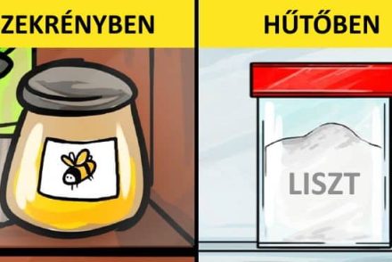 14 étel, amit gyakran helytelenül tárolunk