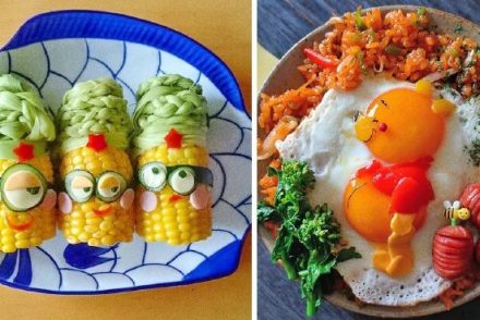 Egy anyuka olyan imádni való ételeket készít, amiket valósággal bűn lenne megenni