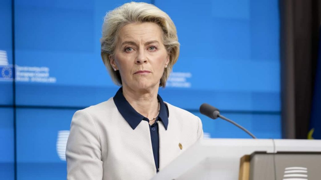 orosz-ukrán háború európai unió fegyverszállítás Ursula von der Leyen