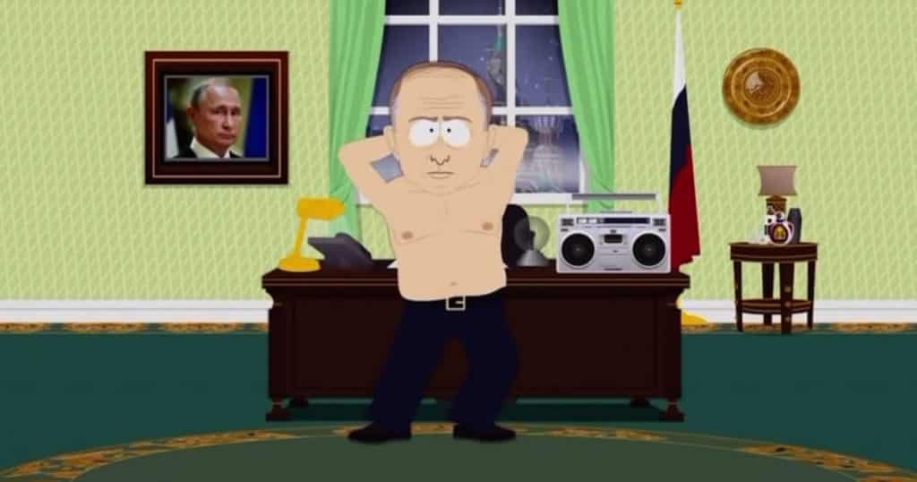 Vlagyimir Putyin South Park Paródia Comedy Central