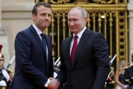 Orosz-ukrán háború: Emmanuel Macron közölte Vlagyimir Putyinnal, hogy súlyos hibát követ el