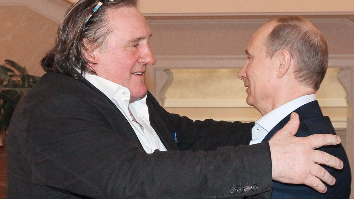 Gerard Depardieu Putyin Orosz Ukran Haboru