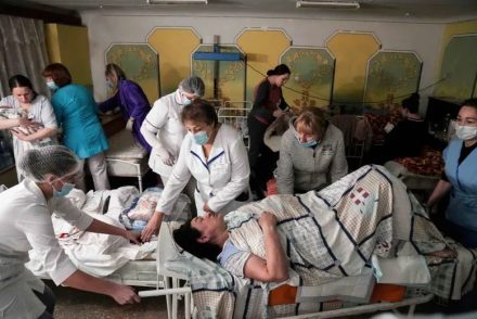 A mariupoli kórházban túszul ejthették a betegeket és a teljes személyzetet