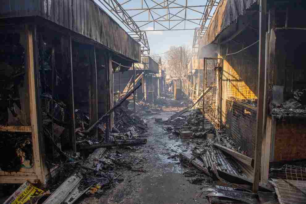 orosz ukran haboru harkiv bevasarlokozpont bombazas